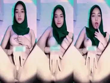 Bokep Hijab Sarah Colmek Basah Gaya Solo Intens Lumer