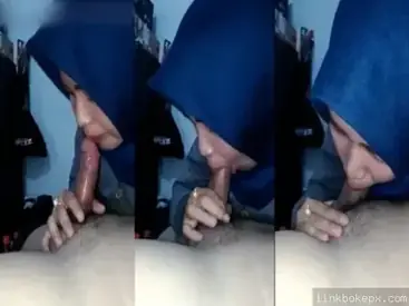 Gadis Kerudung Culun Belajar Puasin Pacar Nakal